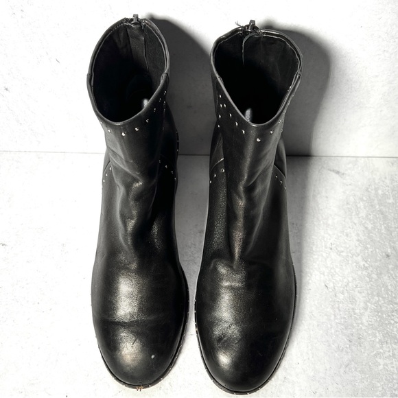 Rag & Bone leather booties with stud detail - Picture 2 of 8